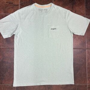 Patagonia Men's Mint Green Short Sleeve Tee